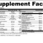 AdrenFuel + T supplement facts