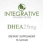 DHEA 25mg label