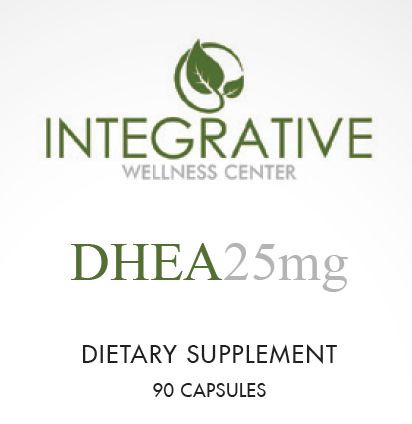 DHEA 25mg label