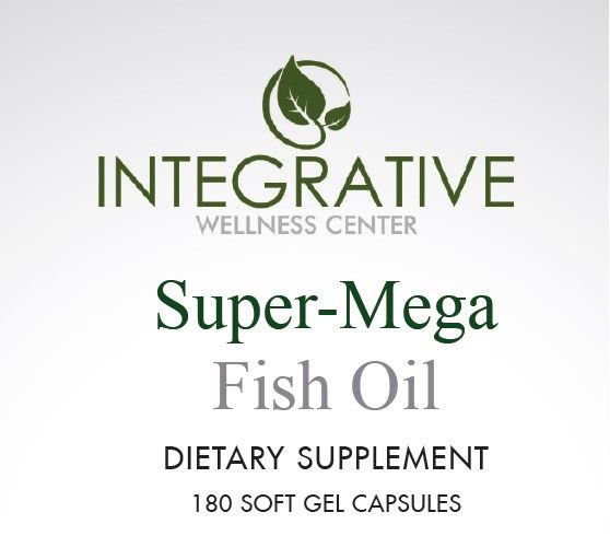 Super Mega Fish Oil product use label