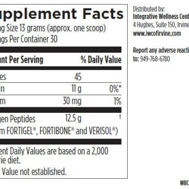 Tri-Collagen supplement facts