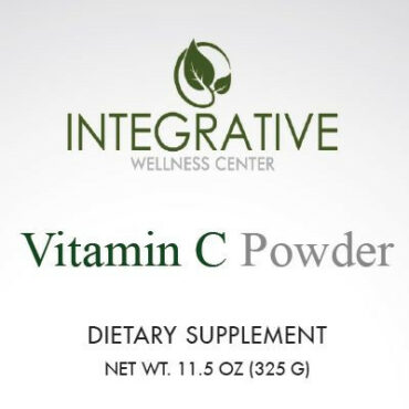 Vitamin C Powder label