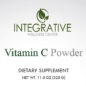 Vitamin C Powder label
