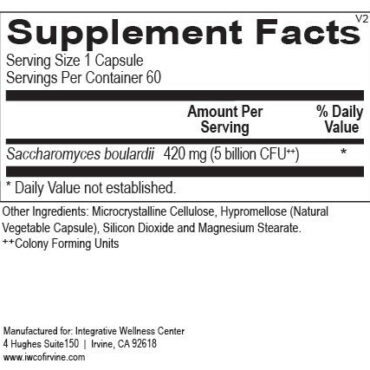 Yeast Buster supplement facts