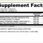 Yeasty Beasty - 60 Ct Formulation supplement facts