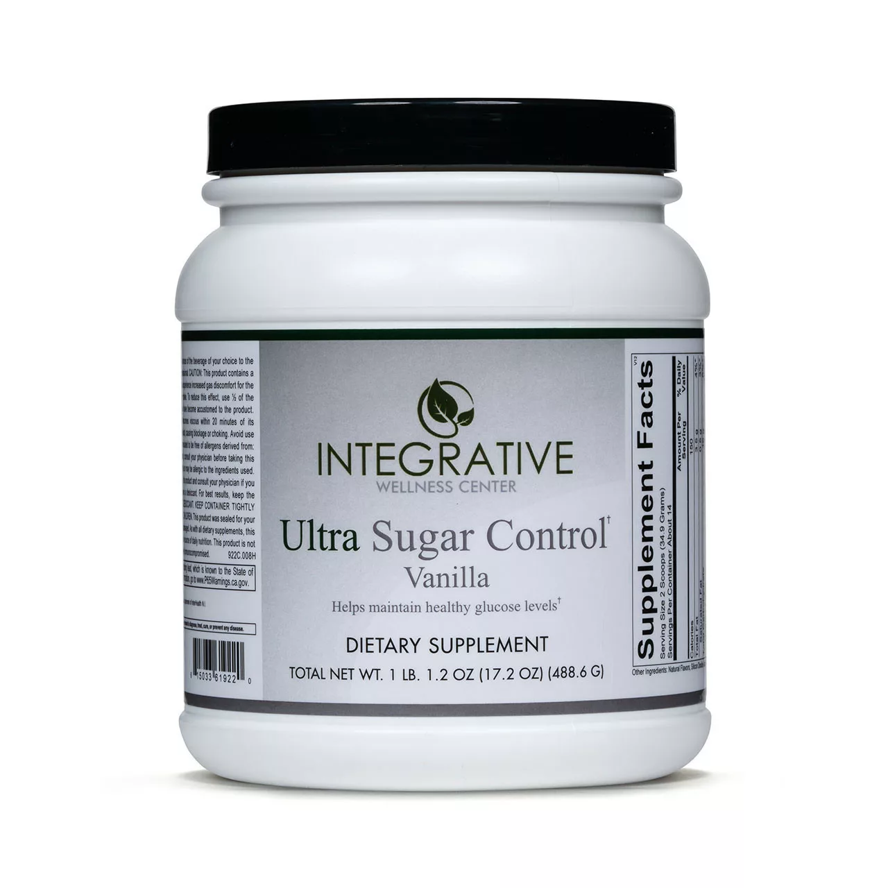 UltraSugar Control vanilla bottle