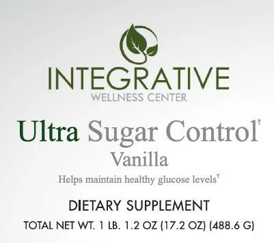 UltraSugar Control vanilla label